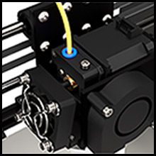 Upgraded extruder structure