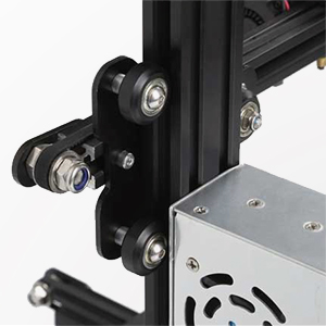 V profile with wheels