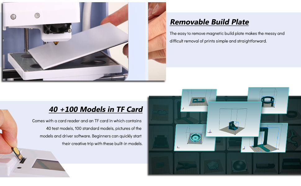 removable build plate