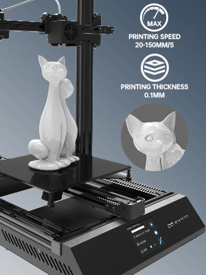 Super Fine Print and Double Gear Extrusion