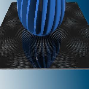 Composite Coating Lattice Glass