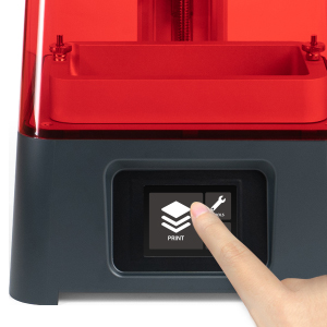 Off-line Printing by Touch Panel