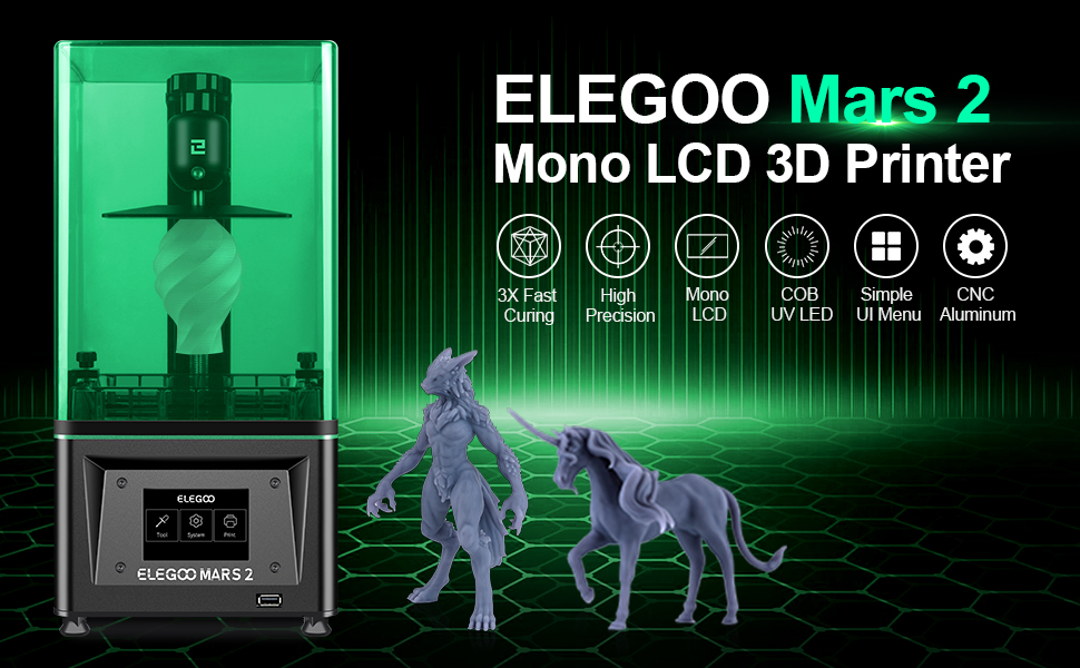 ELEGOO Mars 2 3D Printer