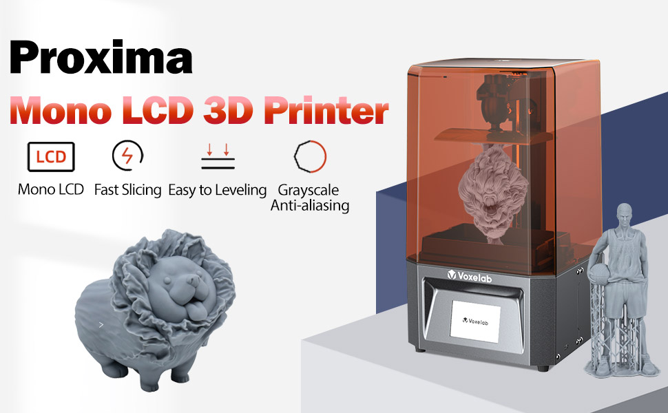 Voxelab Proxima resin 3d printer