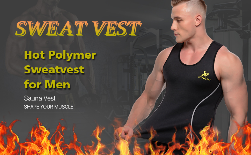 mens sweat vest sauna suits neoprene vest weight loss vest hot neoprene sauna shirt men sauna vest