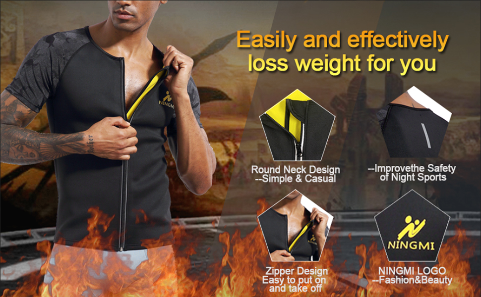 weight loss shirt for men