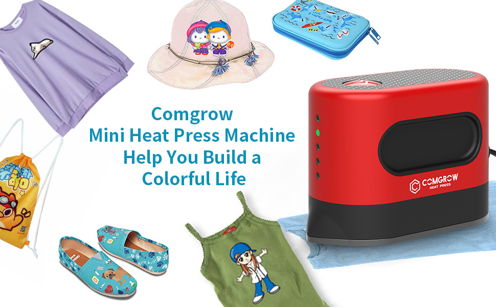 Comgrow mini heat press machine