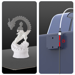 Continue pressure and filament sensor