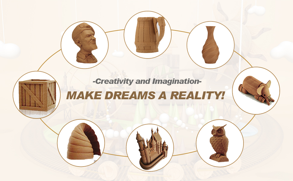 wood filament