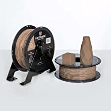 pla roll contains a 1 kg spool at 1.75 mm filament diameter and dimensional accuracy of +/- 0.03 mm