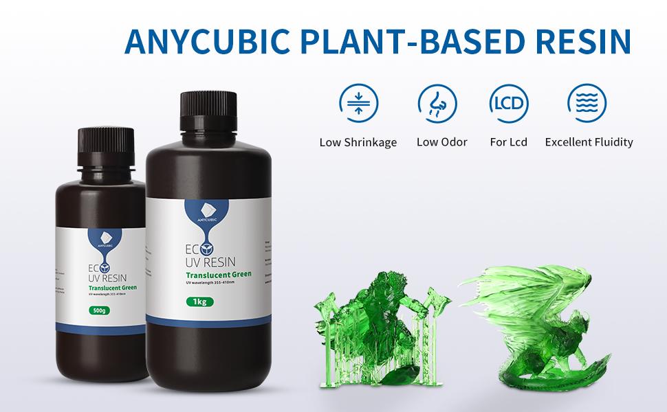 Anycubic plant-base resin