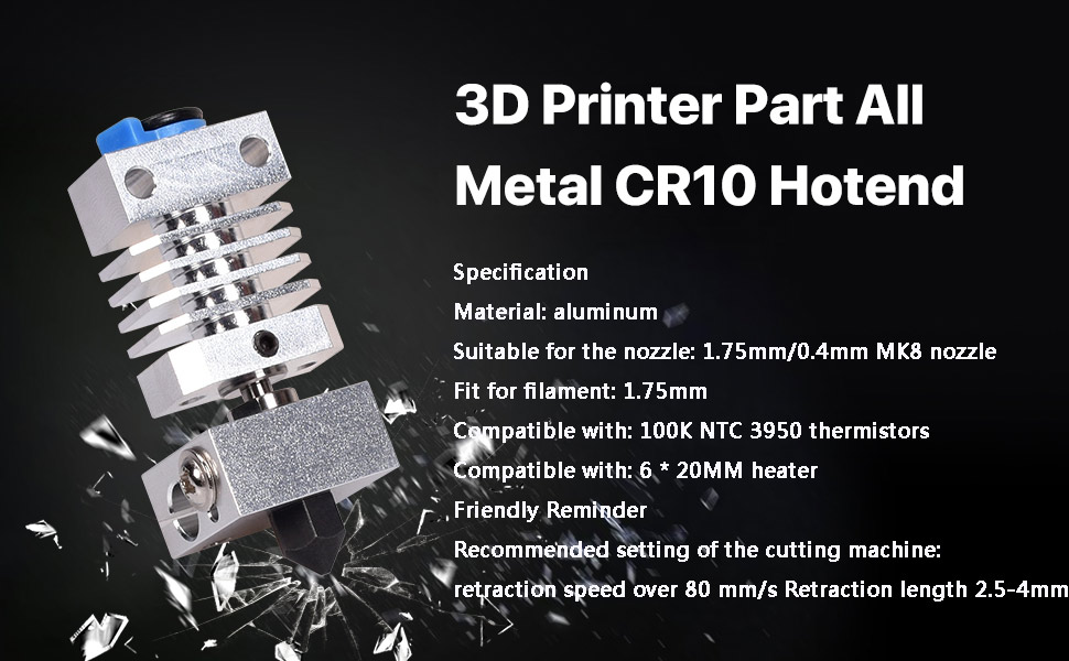 3D Printer Part CR10 Hotend