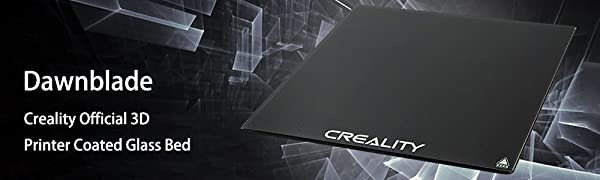 Creality Official 3D Printer Coated Glass Bed, 310*320 mm, No warping, Suprer flat, Handpick