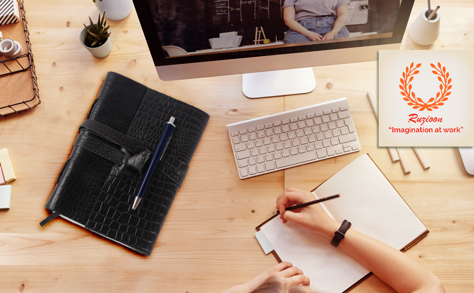 Ruzioon Leather Journal SPN-DCON