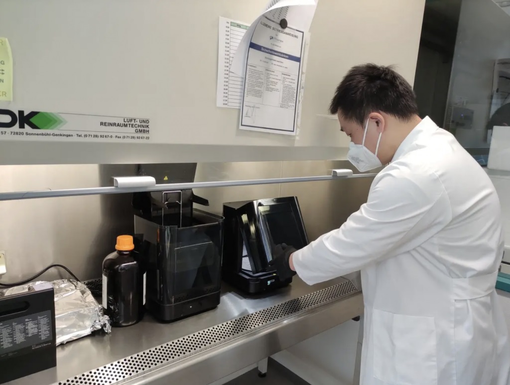 Form 3 3D printer installed in Pixel Bio R&D laboratory   Form 3 3D printer installed in Pixel Bio R&D laboratory