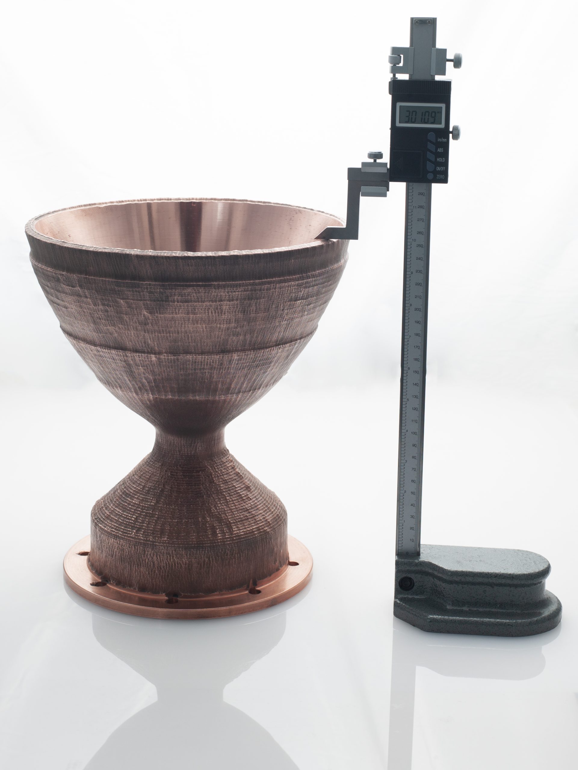 SPEE3D 3D printed a copper rocket nozzle lining in just three hours