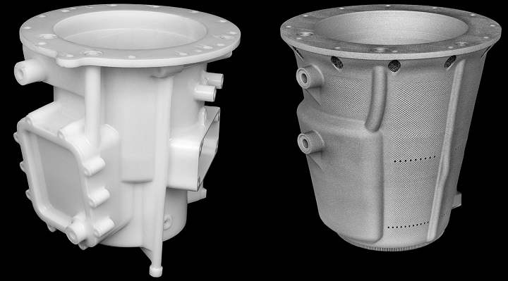 Auxiliary power unit generator housing