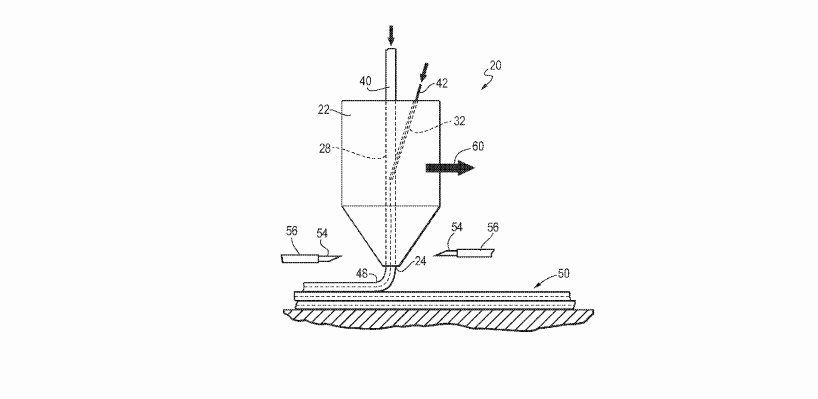 Patent image of composite deposition nozzle