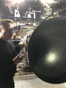 SpaceX's Elon Musk and preparing to launch the new Raptor rocket engine