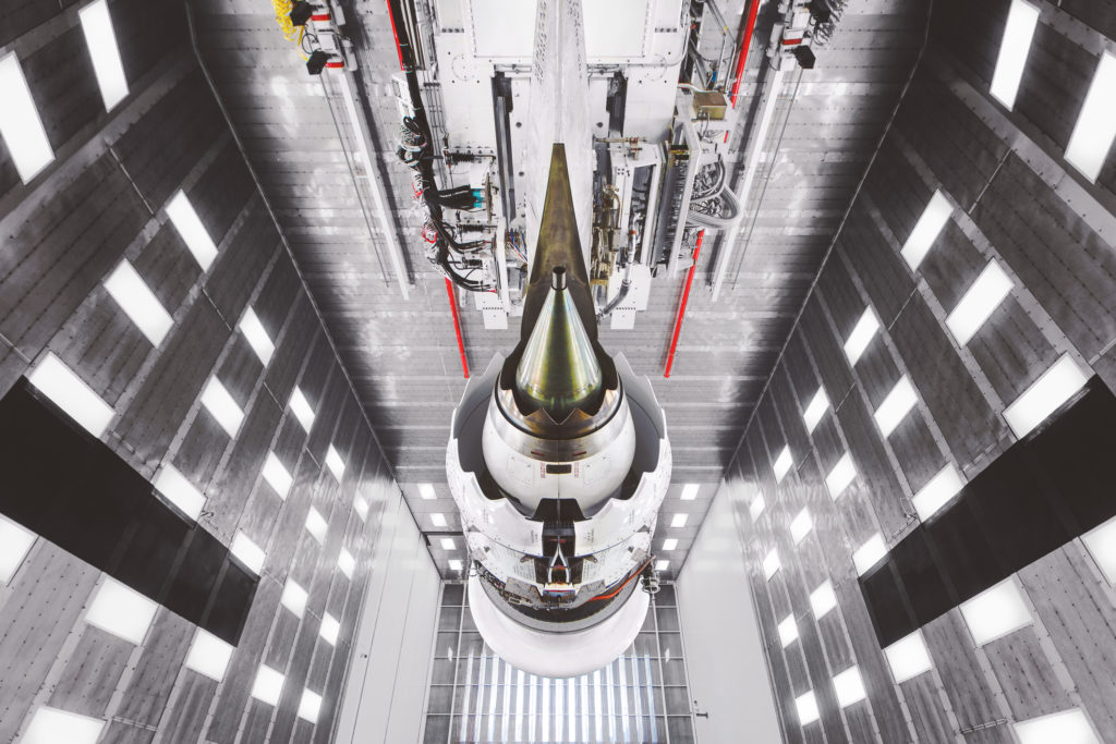 GEnx engine on a test stand in Peebles, Ohio GEnx engine on a test stand in Peebles, Ohio