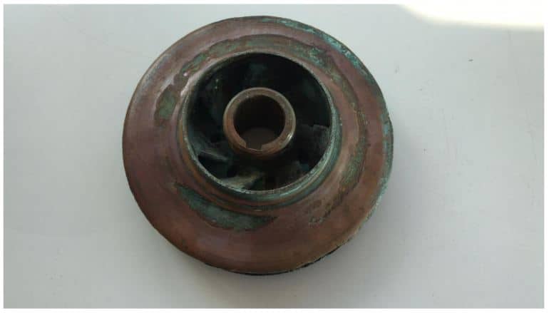 Centrifugal pump impeller on navy ship Centrifugal pump impeller on navy ship