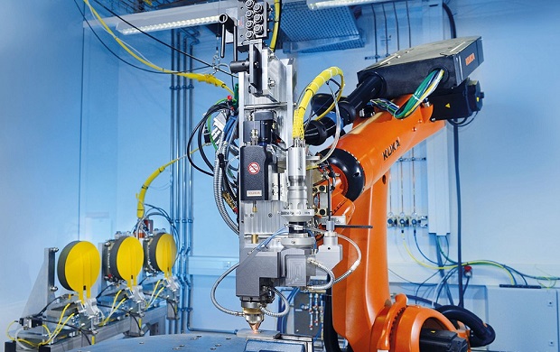 Fraunhofer ILT's robotic equipment laser deposition wire Fraunhofer ILT's robotic equipment laser deposition wire