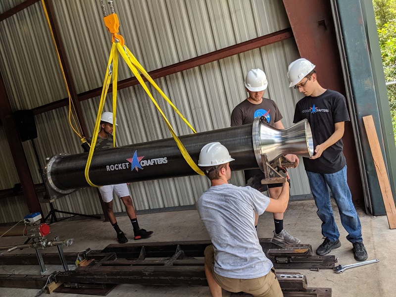 The 5,000 lbf engine is ten times more powerful than the laboratory tested engine The 5,000 lbf engine is ten times more powerful than the laboratory tested engine