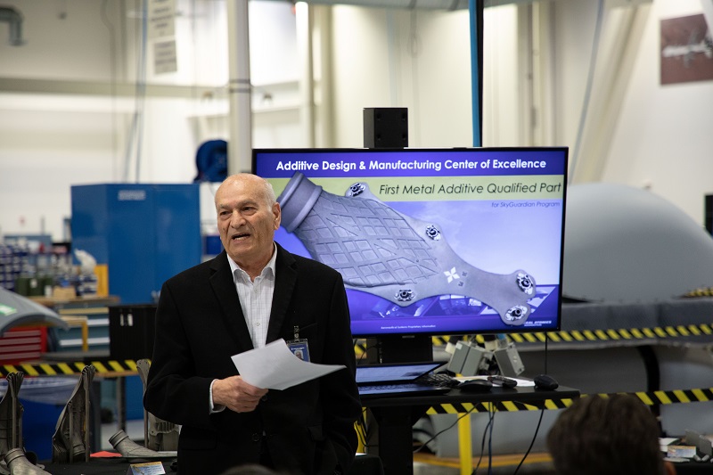   Elie Yehezkel, Senior Vice President of Advanced Manufacturing Technology at GA-ASI participated in an administrative review in December 2019