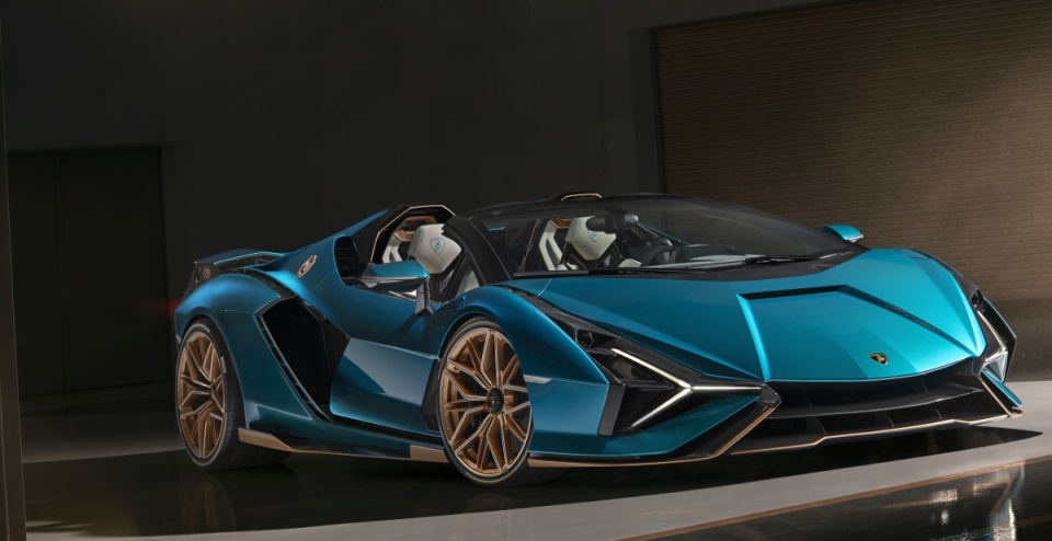  Lamborghini Sián Roadster