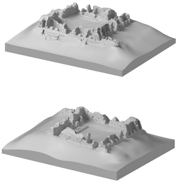 The final Acropolis model The final Acropolis model