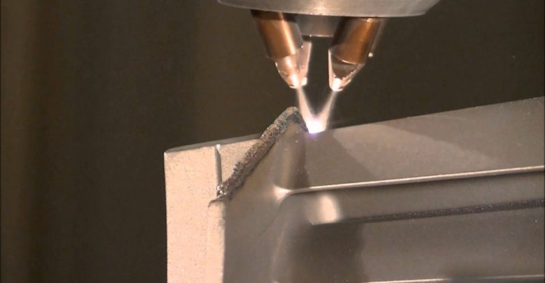 After acquiring Huffman LLC in 2018, Optomec has increasingly developed LENS technology for MRO applications (pictured) After acquiring Huffman LLC in 2018, Optomec has increasingly developed LENS technology for MRO applications (pictured)