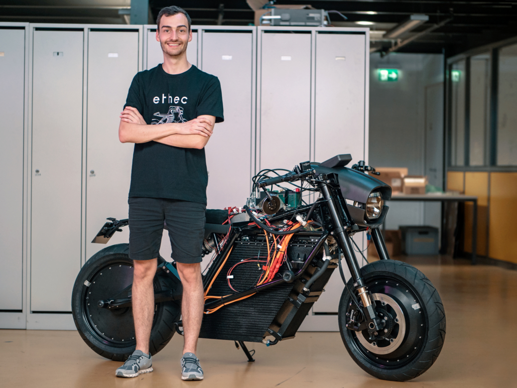 Tobias Oesch and electric motorcycles Tobias Oesch and electric motorcycles