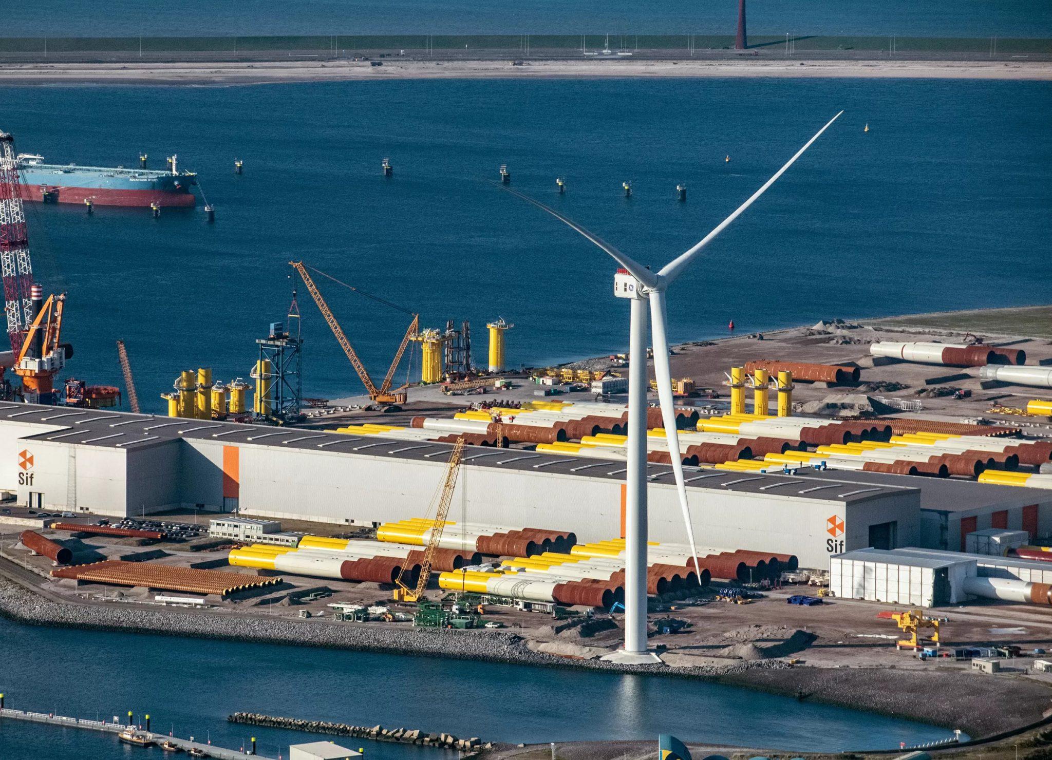 GE's Haliade-X offshore wind turbine